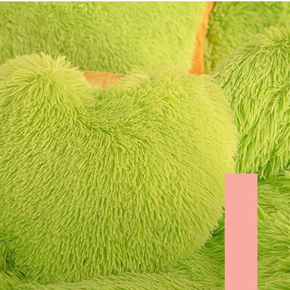 Custom Faux Fur Velvet Fluffy Plush Soft Bedding Set Warm Solid Color Flannel Duvet Cover Sets