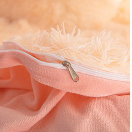 4-Piece Plush Shaggy Bedsheet Set, Luxury Faux Fur Velvet Fluffy Bedding Set for All Season