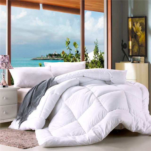 Custom Soft Printed Bedding Warm Winter Quilt Thickened Comforter for Home Use