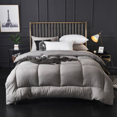 100% Polyester Custom Thick Warm Winter Quilt Wholesale White Hotel Comforter Bedding for Home