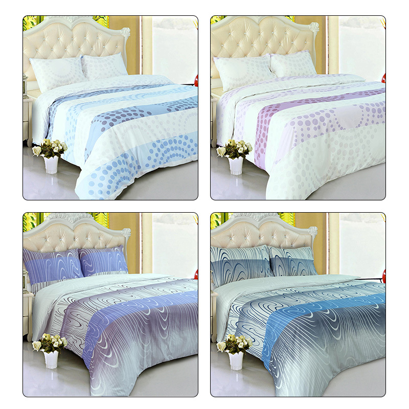 High Quality Factory Supply 100% Polyester Printed Bed Sheet Set Bedding Set