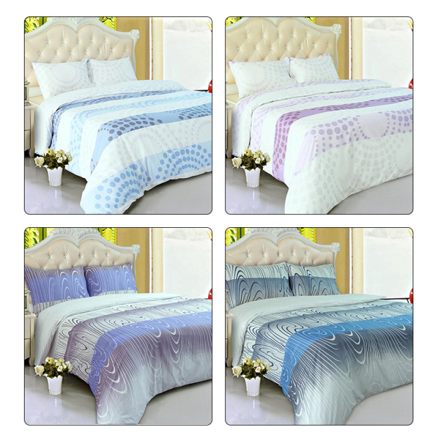 High Quality Factory Supply 100% Polyester Printed Bed Sheet Set Bedding Set
