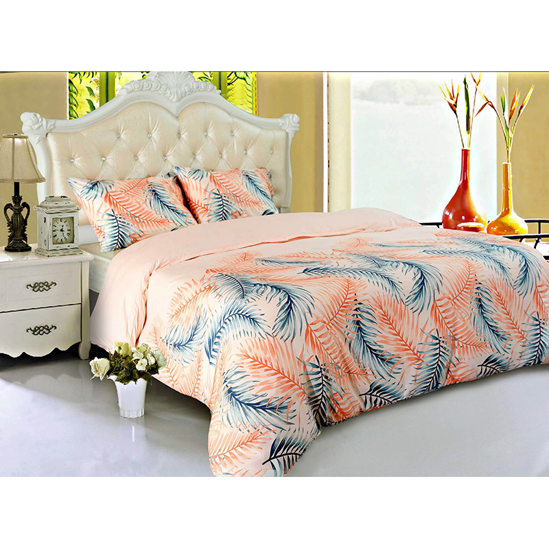 High Quality Soft Printed Bedsheets Microfiber Bed Sheet Bedding Set for Home