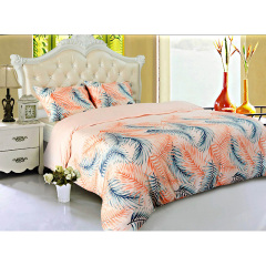 High Quality Soft Printed Bedsheets Microfiber Bed Sheet Bedding Set for Home