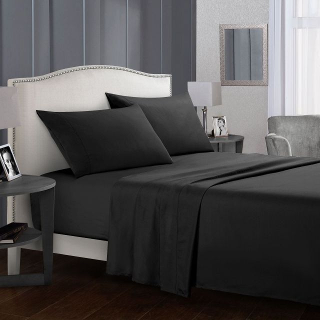 Hot Sale High Quality 100% Polyester Bedding Set Soft Hand Feeling Bedsheets for Home Use