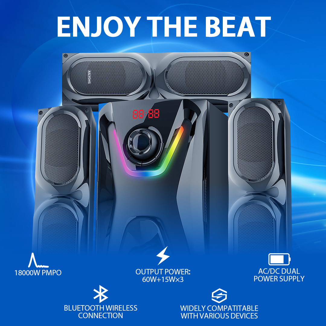 AILYONS 3.1CH ELP3701K Multimedia Speaker System