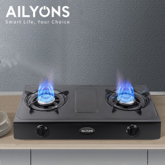 AILYONS GS017-1 Gas Stove Double Burner