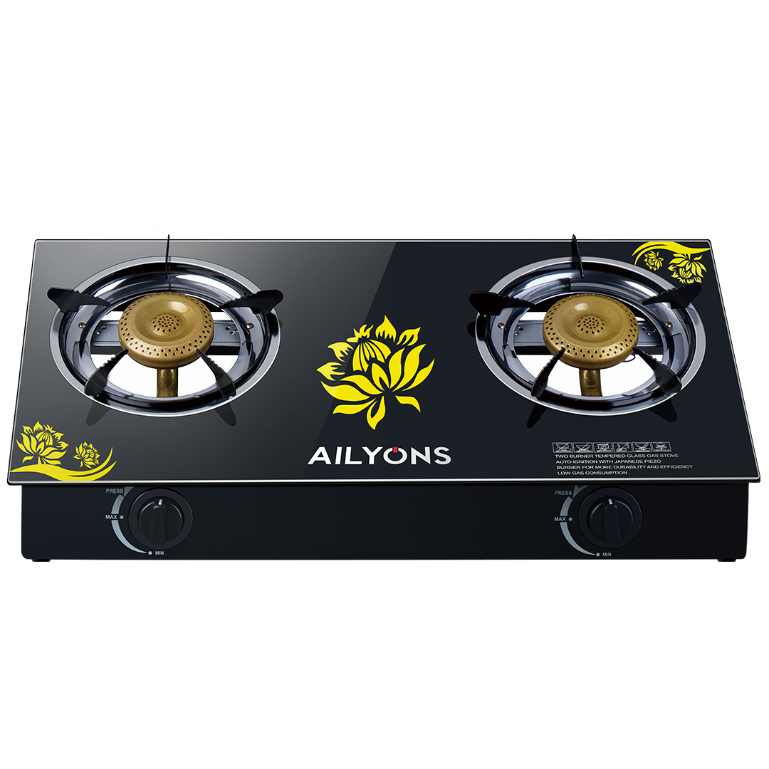 AILYONS GS014-5 Gas Stove Double Burner