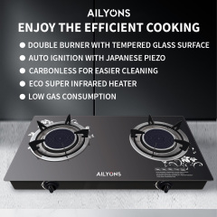 AILYONS  GS005A  Gas Stove Double Burner