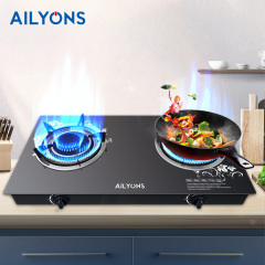 AILYONS  GS005A  Gas Stove Double Burner