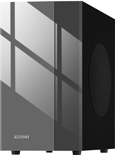 AILYONS 2.1CH  SB801K-1  subwoofer/speaker system