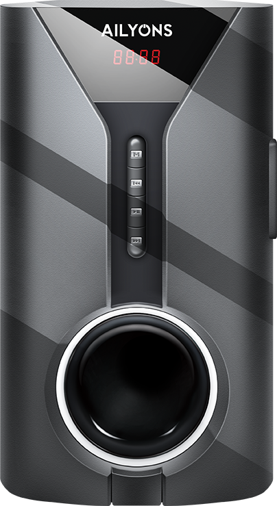 AILYONS 2.1CH  SB502K  subwoofer/speaker system