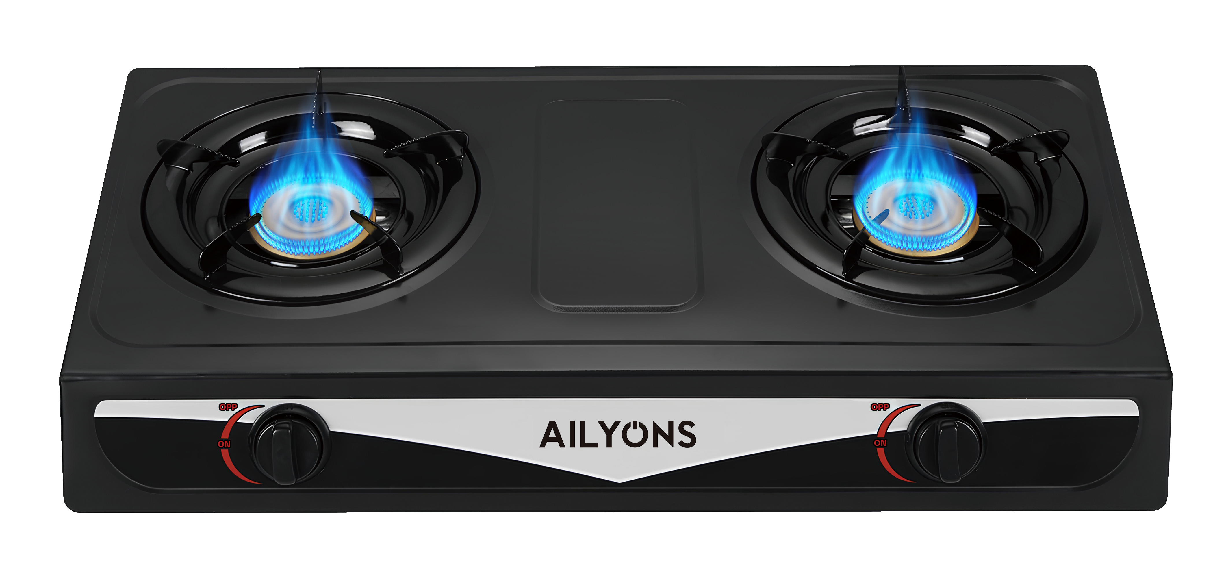 AILYONS GS013-3 Gas Stove Double Burner
