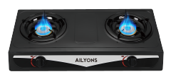 AILYONS GS013-3 Gas Stove Double Burner