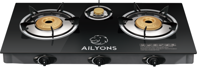 AILYONS GS301 Gas Stove Double Burner