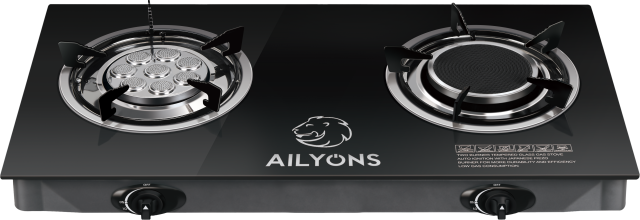 AILYONS GS303 Gas Stove Double Burner