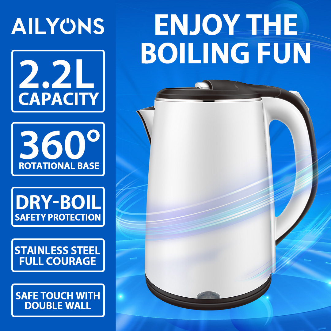 AILYONS FK-0308 2.2L Water Kettle