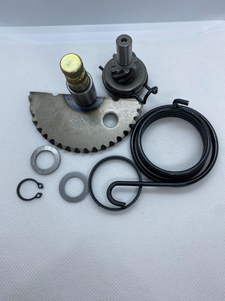Start Gear Kick Start Gear Shaft Pedal Kit Replacement for GY6 49cc 50cc 139QMB