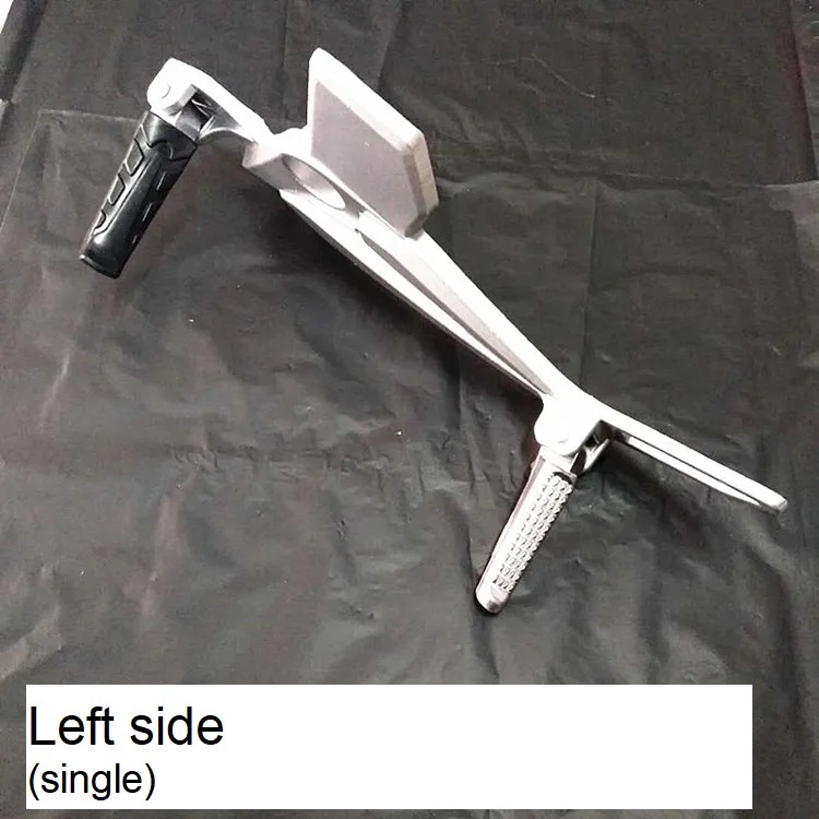 Pedal silver color