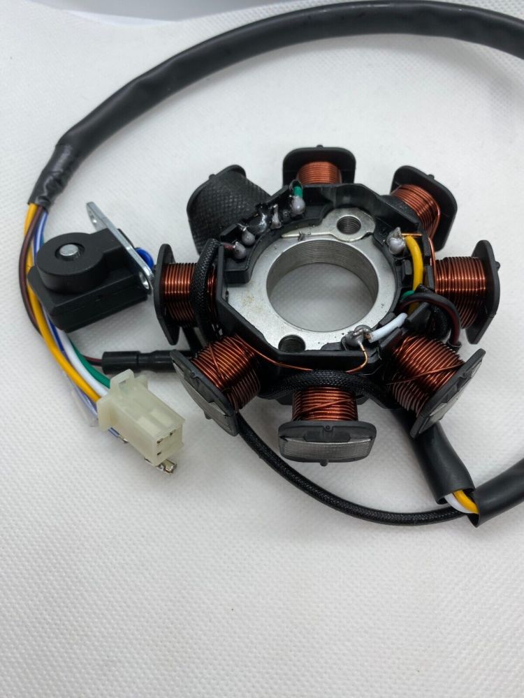 8 COIL STATOR MAGNETO 5 WIRE 50cc 70cc 90cc 110cc 125cc ATV QUAD KART TAOTAO AA