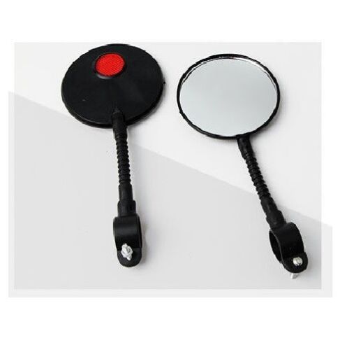 2Pcs Bike Mirror Road Handlebar Bicycle Rear View Glass Cycling