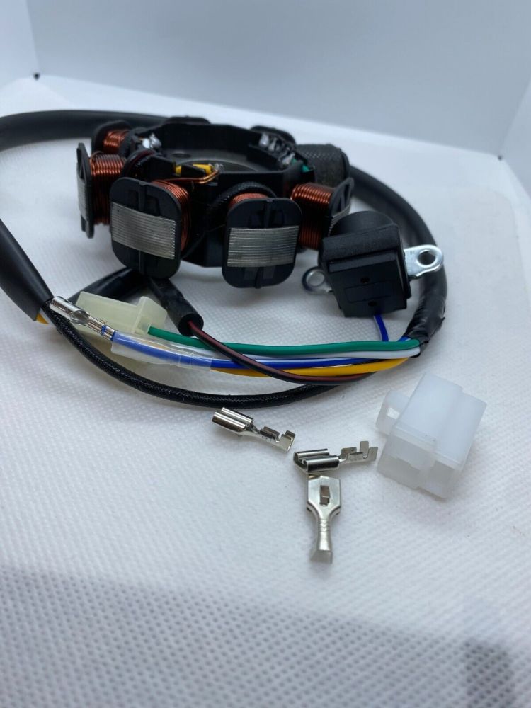 8 COIL STATOR MAGNETO 5 WIRE 50cc 70cc 90cc 110cc 125cc ATV QUAD KART TAOTAO AA