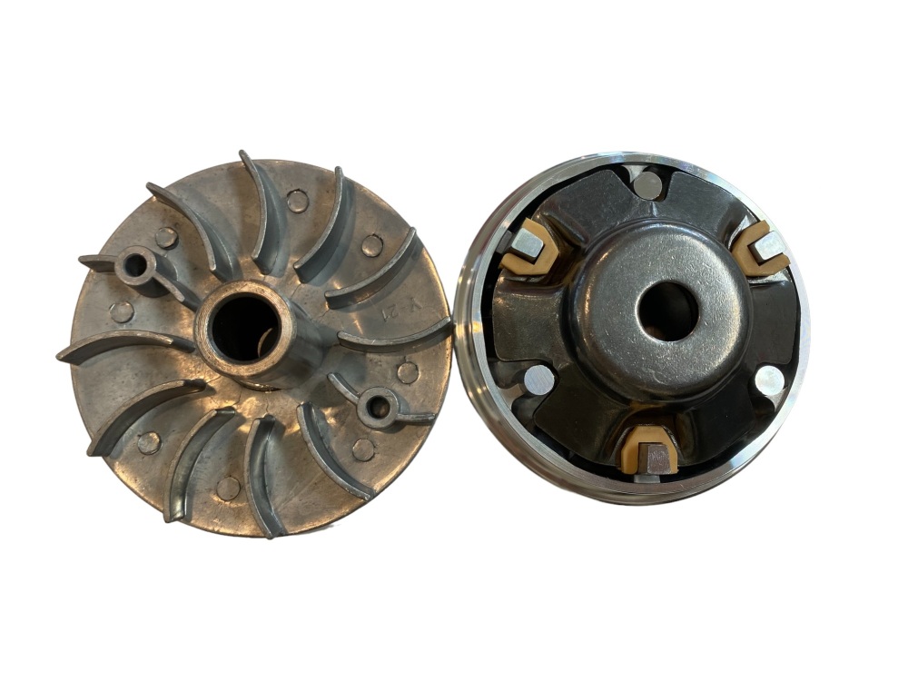 Front Clutch Variator Kits, Fit for Gy6 125cc/150cc.Driver Wheel Assy Performance 14 Gram Roller for Scooter ATV and Go Kart