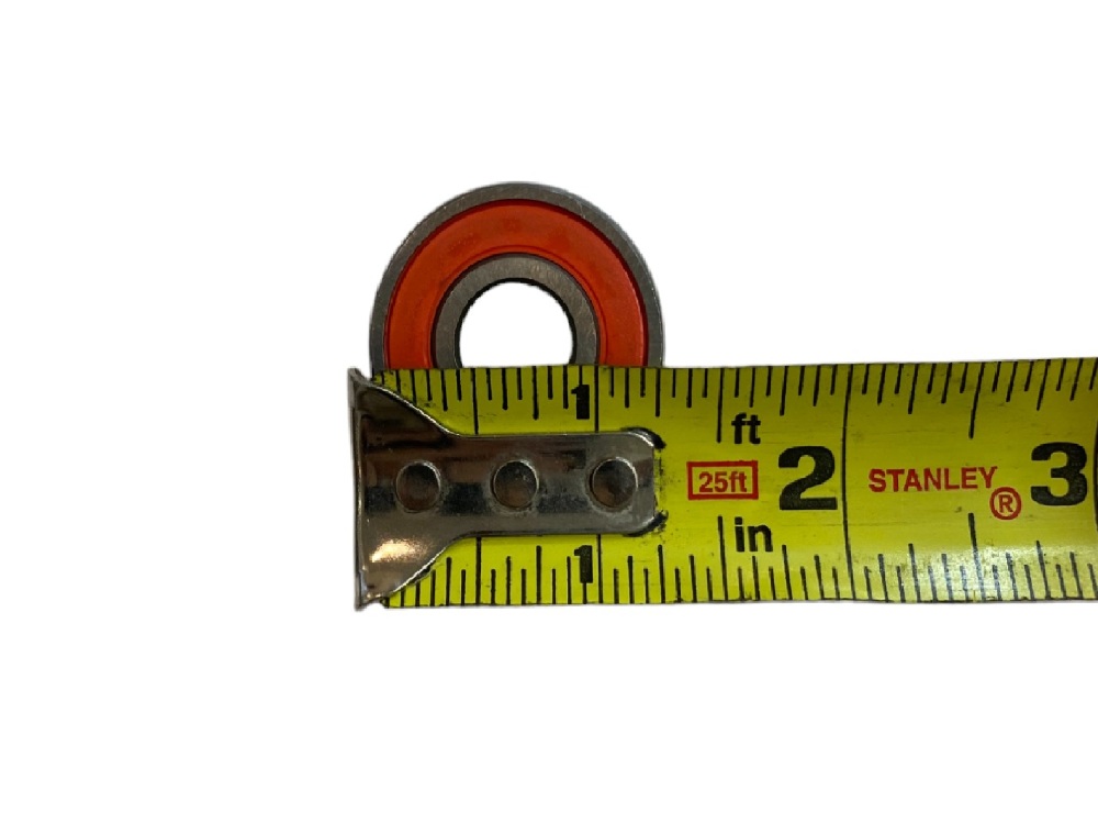 10 PIECES 6201-2RS Bearing - Lubricated Chrome Steel Sealed Ball Bearing (B6201)