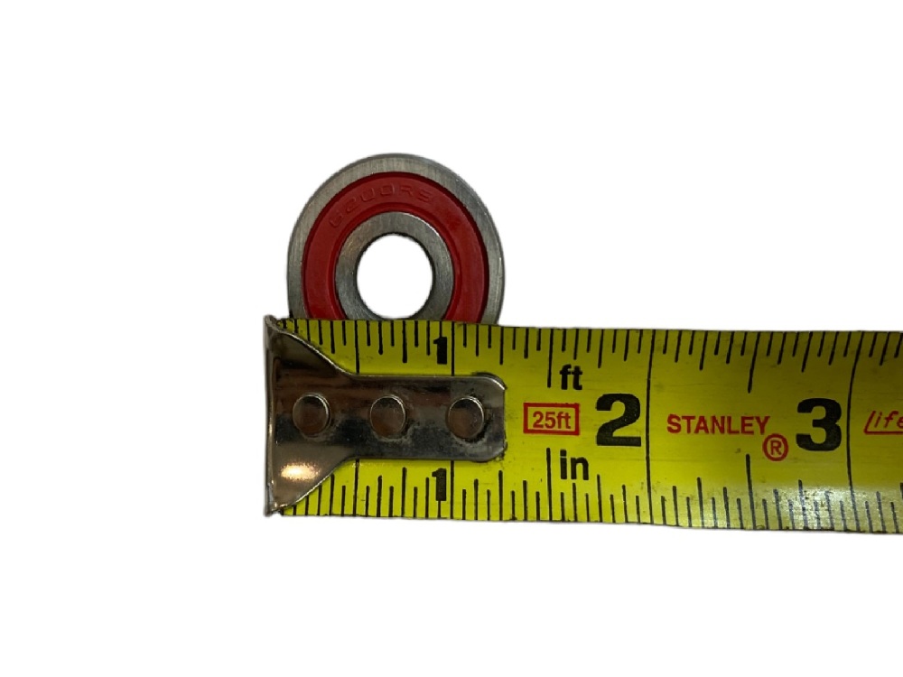10 PIECES 6200-2RS Bearing - Lubricated Chrome Steel Sealed Ball Bearing (B6200