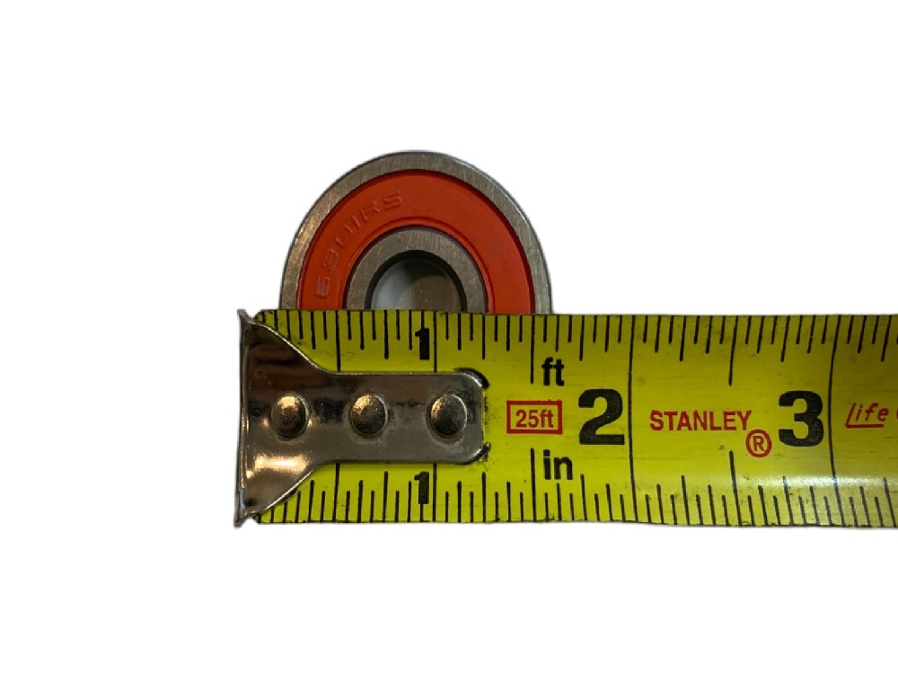 10 PIECES 6301-2RS Bearing - Lubricated Chrome Steel Sealed Ball Bearing (B6301)