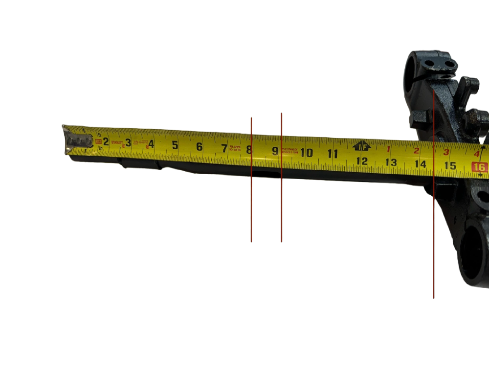 Front End Steering Fork Stem 14.2 inch (DF7)
