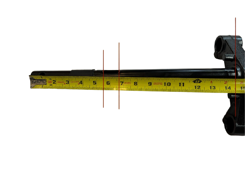 Front End Steering Fork Stem 13.8 inch (DF6)