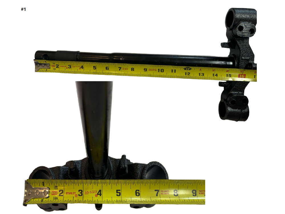 Front End Steering Fork Stem 14.5 inch (DF1)