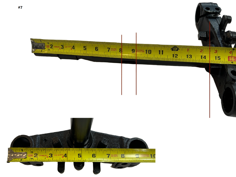 Front End Steering Fork Stem 14.2 inch (DF7)