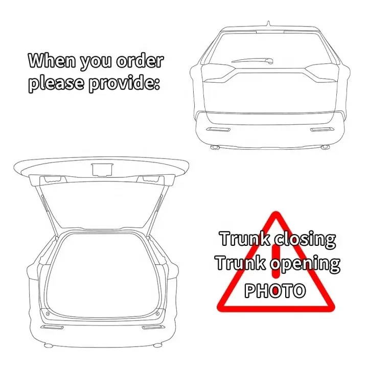 Auto Parts Power Trunk Smart Electric Tailgate Lift for Toyota Innova Rear Door Opener
