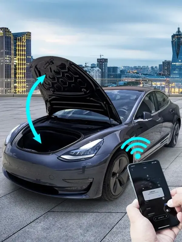 Auto Accessories For Tesla Model 3 Y S X Hands-Free Power Tailgate Automatic Front Frunk Opener Electric Liftgate
