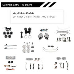 Original Without Ambient Light- 10 pieces set，