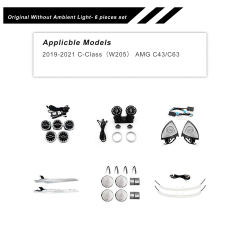 Original Without Ambient Light- 6 pieces set，