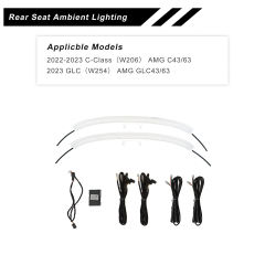 Rear Seat Ambient Lighting，