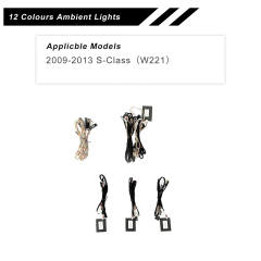 12 Colours Ambient Lights Original single color ambient light，