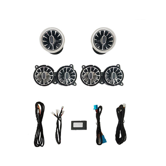 LDHMI Ambient Light 64 Colours Air Vent Rotary Tweeter For 2018-2020 S-Class（W222）
