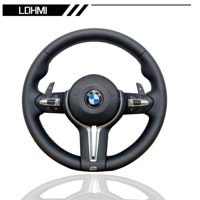 LDHMI Carbon Fiber Steering Wheel  for BMW  Series X 1 2 3 4 5 6 7 8 G F35 01 02 03 06 07 10 11 12 13 I5 I6 20 21 22 23 24 25 28 30 31 33 368 48 S GT E46 39 60 83 90 91 92 93 70 71 72 M3 5 6 8
