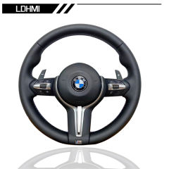 LDHMI Carbon Fiber Steering Wheel  for BMW  Series X 1 2 3 4 5 6 7 8 G F35 01 02 03 06 07 10 11 12 13 I5 I6 20 21 22 23 24 25 28 30 31 33 368 48 S GT E46 39 60 83 90 91 92 93 70 71 72 M3 5 6 8