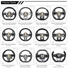 For Mercedes-Benz Carbon AMG Fiber Steering Wheel