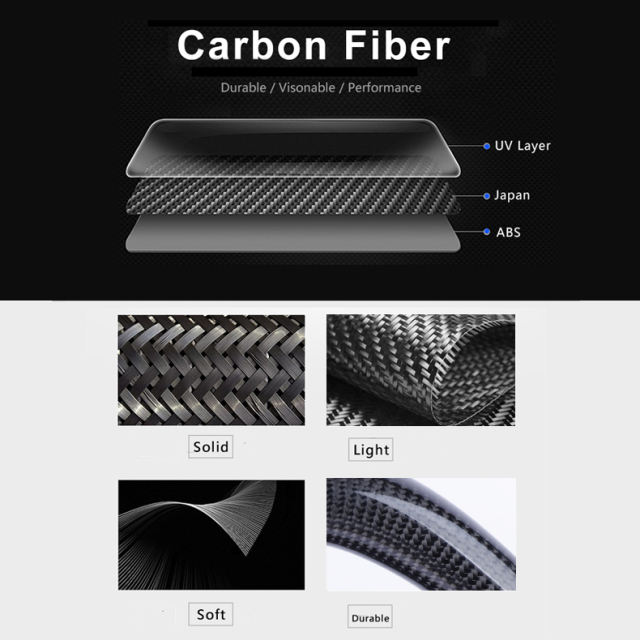 For Mercedes-Benz Carbon AMG Fiber Steering Wheel