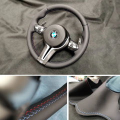 LDHMI Carbon Fiber Steering Wheel  for BMW  Series X 1 2 3 4 5 6 7 8 G F35 01 02 03 06 07 10 11 12 13 I5 I6 20 21 22 23 24 25 28 30 31 33 368 48 S GT E46 39 60 83 90 91 92 93 70 71 72 M3 5 6 8