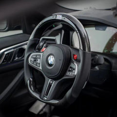 LDHMI Carbon Fiber Steering Wheel  for BMW  Series X 1 2 3 4 5 6 7 8 G F35 01 02 03 06 07 10 11 12 13 I5 I6 20 21 22 23 24 25 28 30 31 33 368 48 S GT E46 39 60 83 90 91 92 93 70 71 72 M3 5 6 8