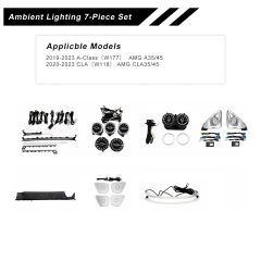 Ambient Lighting 7-Piece Set，