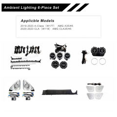 Ambient Lighting 6-Piece Set，