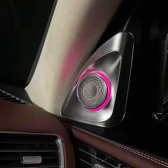 LDHMI Ambient Light  Air Vent Rotary Tweeter For Mercedes-Benz 2020-2022 GLE/GLS（W167）Berlin LED Midrange Cover-Lined Rear Seat Ambient Lighting